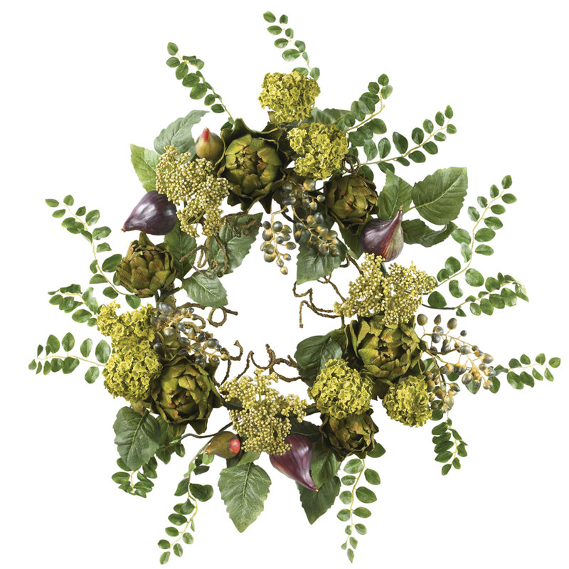 Faux Plastic 20'' Wreath