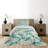 Farmhouse / Country Polyester Floral Coverlet-105472429-105472433
