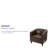 Faux Leather Armchair-116723255