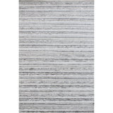 Striped Area Rug in Ivory