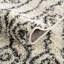 Tapis marocain beige à poils longs Makassar-1988039629