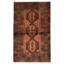 Tapis brun Baluch 3 pi 8 po x 6 pi 1 po