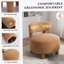 Chaise d'appoint rembourrée en tissu Teddy-95457325