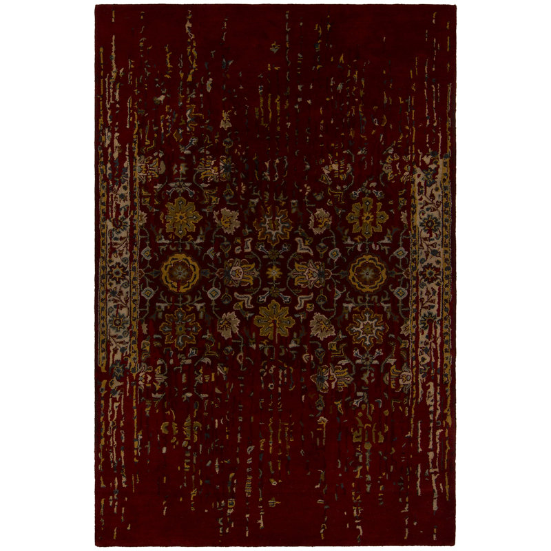 Spring Brown Area Rug, 5' x 7'6"
