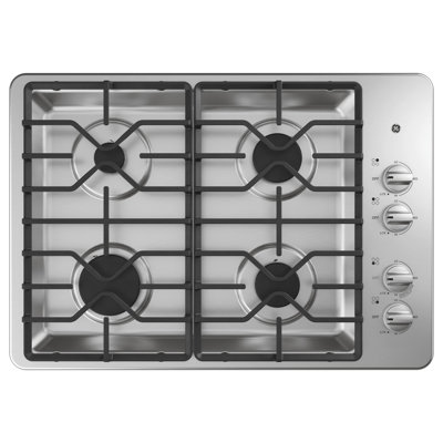 Built-in 30" Gas Cooktop with 4 Burners