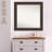 Halcott Solid Wood Rectangle Wall Mirror-19138296