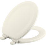 Kohler Brevia Quiet-Close Toilet Seat with Grip-Tight Bumpers and Quick-Attach Hardware