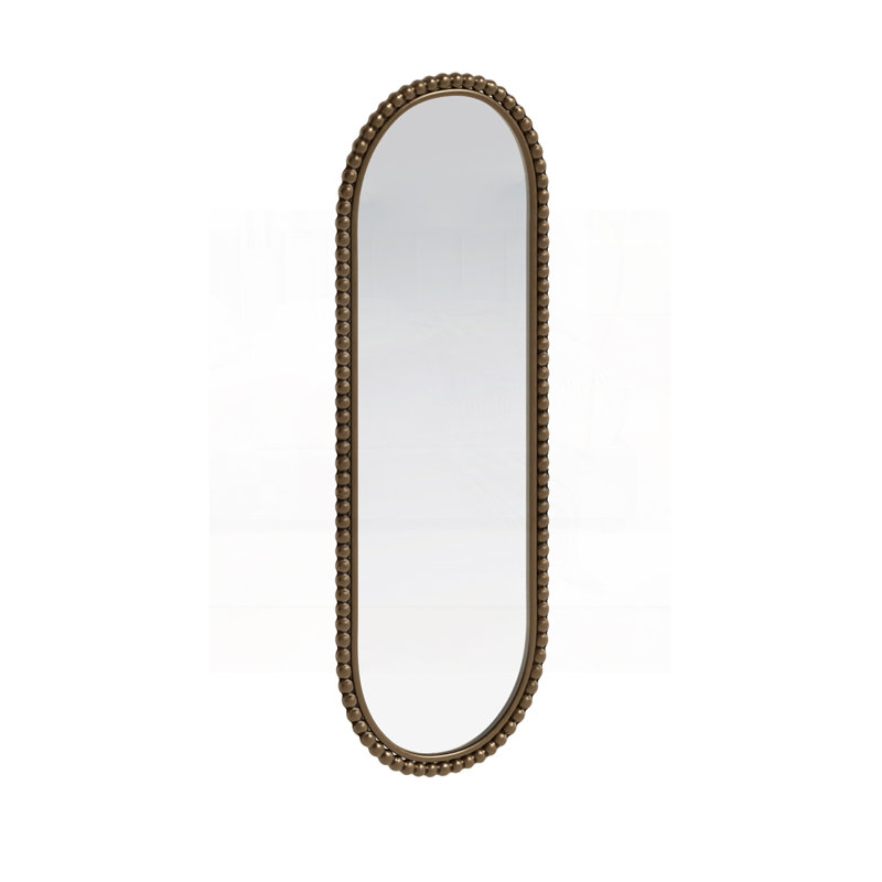 Miroir rétro Iron Art, Or
