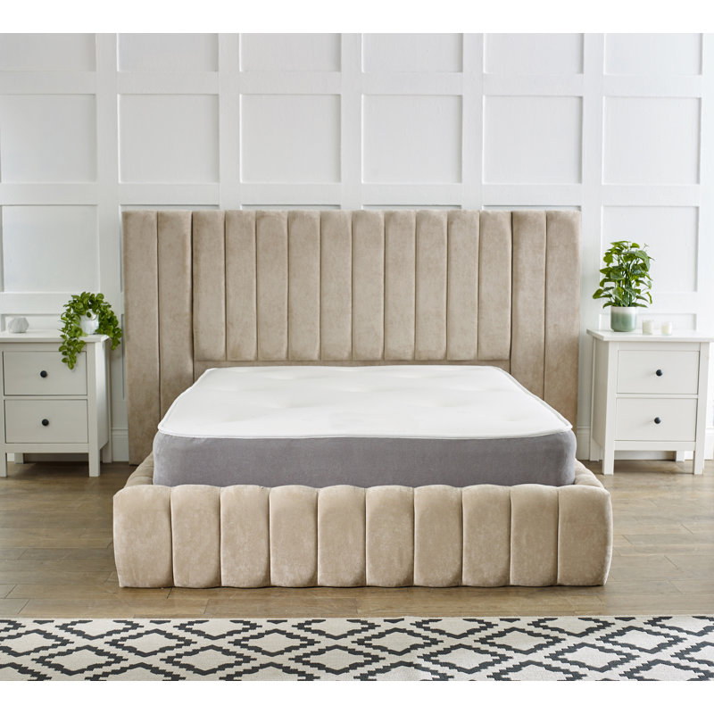 BoniFace Open Coil Memory Foam 9 Inch Deep Mattress, Small Double (4')