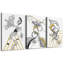 3 Piece Wrapped Canvas Wall Art