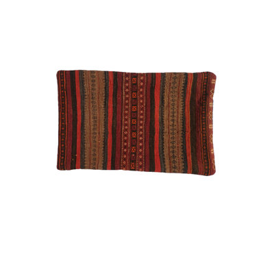 Geoffrey Kilim Handwoven Iroko Cushion Cover