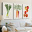 Organic Veg II - toile tendue sur mesure - 3 pièces-810456203