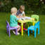 Children's Multicoloured Table and Four Chairs Set