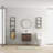 Float Mounting Bathroom Cabinet With Sink-1086352597