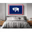 «Wyoming State Flag», impression sur toile tendue-139713759