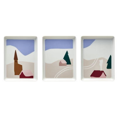 DEGRENNE Paris Destination Porcelain Tray