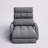 Trule Folding Lazy Sofa Floor Chair Sofa Lounger Bed with Armrests and Pillow-1983384795