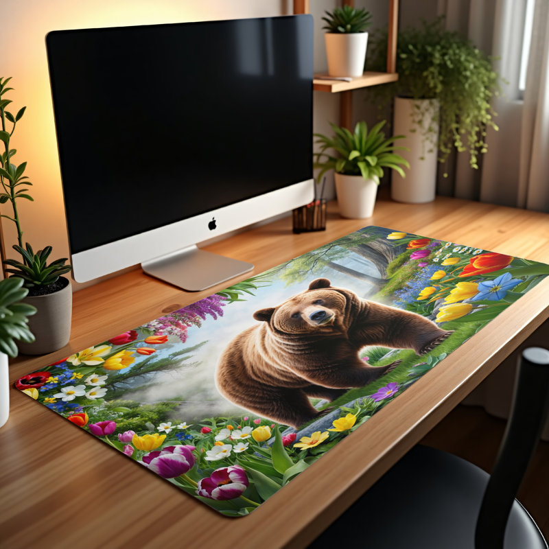 Polyester Desk Pad, 31.5x15.5