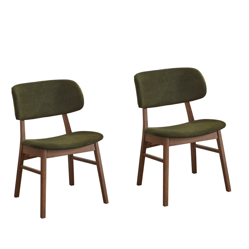 Sharece Upholstered Side Chair, Green
