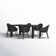 Farrah Rectangular 6 - Person 70" Long Dining Set