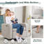Fauteuil inclinable oscillant oscillant inclinable de 36 po avec USB et Type-C-812749044
