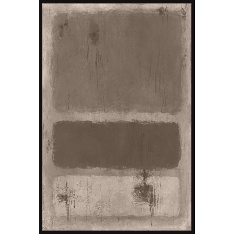 Unpopular Decision - Peinture sur toile à cadre flottant, H 30 po x l 20 po x P 1,5 po