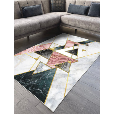 Tapis en coton Deonte