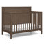 Lit de bébé convertible 6-en-1 Delta Kids, brun teck-124322448