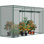 Cage de culture pour plante de jardin, couvre-lit de jardin surélevé avec cadre et porte à fermeture à glissière pour plantes d'extérieur