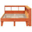 Bookcase Bed Without Mattress Solid Wood Pine-1938820481-1922085636