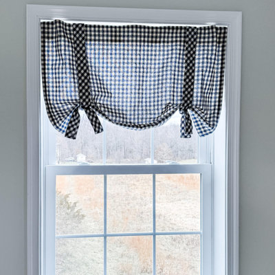 Doylestown Check Roman Valance