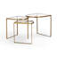 Clover Glass End Table
