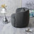 Sydney 33" Wide Velvet Upholstered Swivel Armchair-479364243