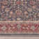 Tapis bleu marine et rouge Dyrk Rome