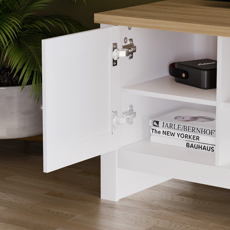 Beacsfield TV Stand for TVs up to 50", White