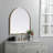 Sabine Metal Arch Wall Mirror-272105434-272105256