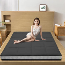 Buy EMOOR Solid Pine Wood Slatted Low Platform Bed Frame KAN SUNOKO For Japanese Futon Mattress Twin Size 38x78in Floor Sleep Tatami Mat