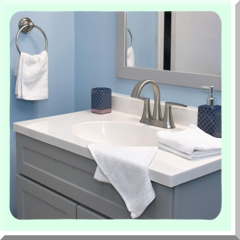 UltraSoft 24-Pack Cotton Washcloths - Durable, Lightweight, Commercial Grade, Highly Absorbent Towels
