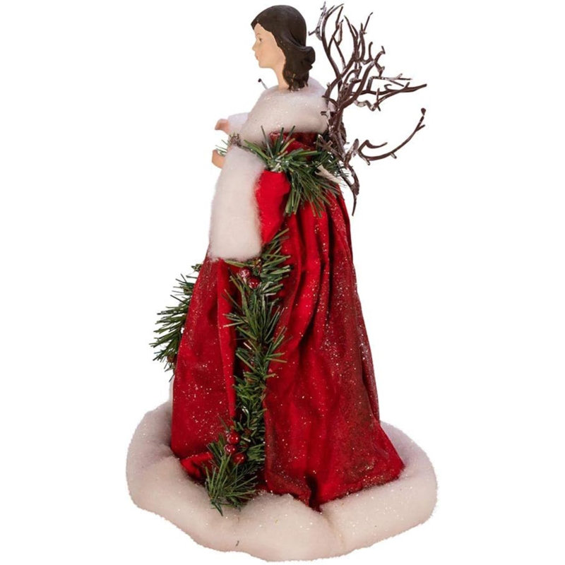 Fabric Mache Angel Tree Topper