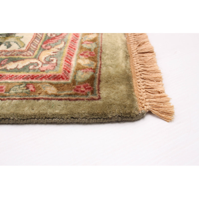 Tapis unique en laine noué à la main 10 pi x 13 pi 5 po nouvel âge Essex