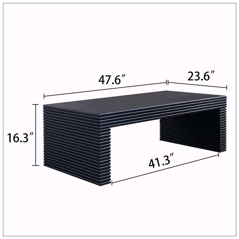 Table basse 47,6 po
