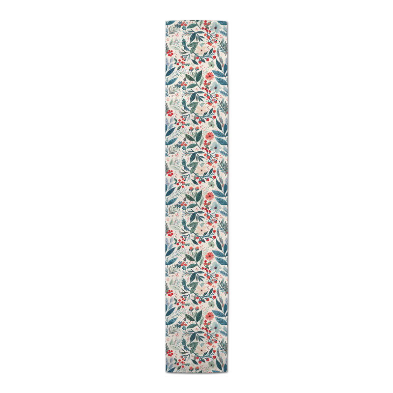 Napperon aquarelle, L 72 po x l 16 po