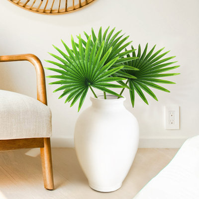 Artificial Fan Palm Leaf Plant