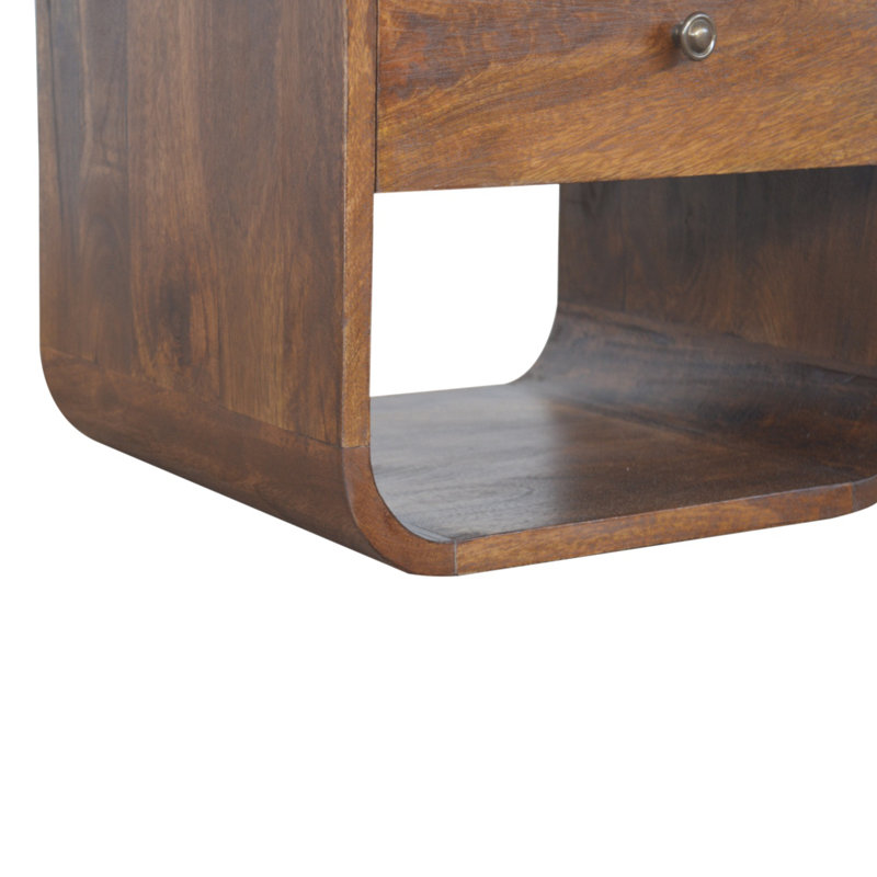 Aydree 15.7'' W Solid Wood Nightstand