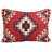 Mojave Red Quilted Geometric Shapes Quilt Set-1209508286