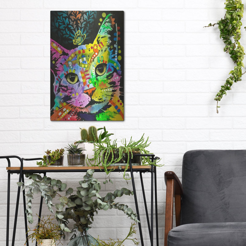 «Tilt Cat Butterfly» par Dean Russo sur, H 16 po x l 12 po