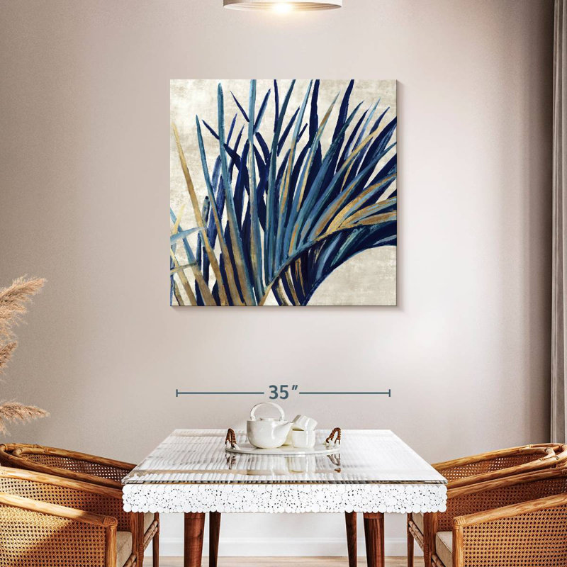 Harnek Easing Palm I, 36" H x 36" W