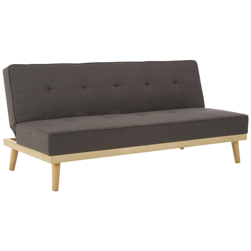 Lucretia 3 Seater Sofa Bed, Grey