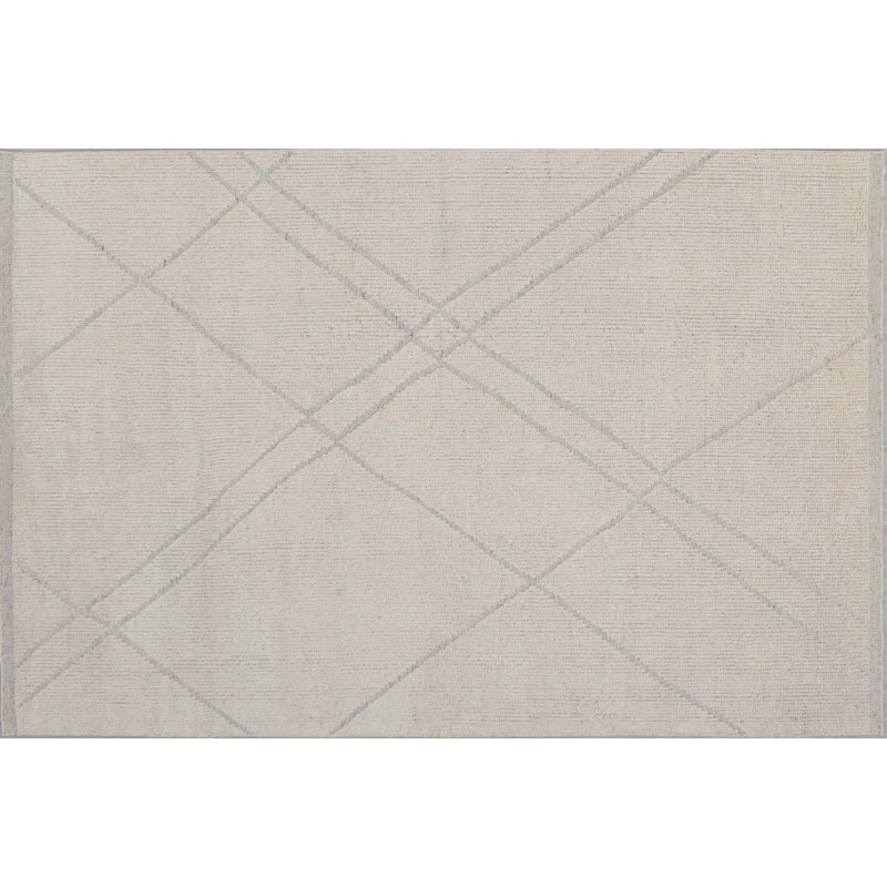 Contemporary, Stuart Street Collection One-of-a-Kind Rectangle 8'11" X 12'6" Hand Knotted Area Rug
