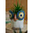  Ceramic Owl Planters Set of 3 – 6.5" Tall Whimsical Pots